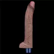 Ultrarealisztikus tölthető vibrátor 27,94 cm real softee rechargeable silicone vibrating dildo 11"