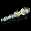 Foszforeszkáló kétvégű üvegdildó Glow-in-the-dark twilight gleam glass dildo-tantalizing orbs