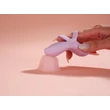 Ujjrahúzható tölthető csiklóizgató Echo 2 pink lilac