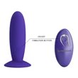 Fenékdugó vibrációval Pretty love remote control vibrating plug - youth