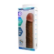 Realisztikus hosszabbító péniszköpeny Pretty Love Stevenson Brown 20,5 cm