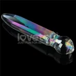 Kétoldalú üvegdildó Twilight Gleam Glass Dildo- Prism Glass