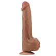 Ultrarealisztikus dildó 11.5'' king sized sliding skin dual layer dong bana