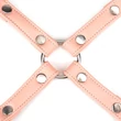 Kötöző Pink organosilicon hogtie műbőr