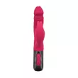 Csiklókaros G-pontos vibrátor Titanz 7" silicone rechargeable vibrator in pink