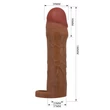 Péniszhosszabbító köpeny +5 cm Pretty Love Hani brown