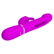 Csiklókaros nyelves vibrátor pink - Pretty Love Kampas twinkled tenderness purple