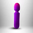 Rugalmas fejű mini masszírozó Glo-girl wand