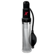 Péniszpumpa vibrációval Suck-n-pump stroker  clear/black