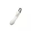 Csiklókaros G-pont vibrátor Titanz 8.5" silicone rechargeable vibrator in ivory white