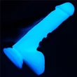 Világító dildó tapadótalpas 8.0 lumino play silicone