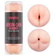 Vagina és ánusz maszturbátor Virgin-skin blowout double side stroker vagina and ass