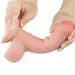 Ultrarealisztikus előbőrös dildó 18 cm sliding skin dual layer dong flesh 7"