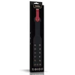 Szegecses műbőr paskoló 38 cm - Rebellion Reign Paddle Dual-Branch