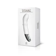 G-pontos vibrátor Titanz 7" silicone rechargeable vibrator in ivory white