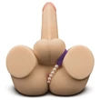 Férfi torzó dildóval Streetgirl's #14 with bendable dildo
