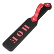 Mélynyomott mintás műbőr paskoló 38 cm - Rebellion Reign paddle "hoe"