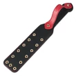 Szegecses műbőr paskoló 38 cm - Rebellion Reign Paddle Dual-Branch
