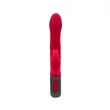 Csiklókaros G-pont vibrátor tölthető Titanz 8.5" silicone rechargeable vibrator in pink