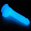 Világítós dildó tapadótalpas 7.0 lumino play silicone