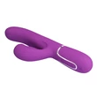Csiklóizgatós vibrátor tapogató és lüktető funkcióval lila - Pretty Love Perlita twinkled tenderness purple II
