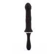 Vibrátoros anális kényeztető X-men vibrating plug II fekete