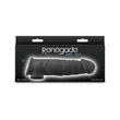 Fekete vastagfalú péniszköpeny Renegade Annex thick black 18,6 cm