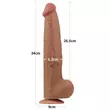 Ultrarealisztikus dildó 13.5 king sized sliding skin dual layer dildo