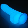 Világítós dildó tapadótalpas 7.5 lumino play silicone