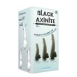 Black axinite 3 in 1 anal plug kit set iv