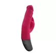 Csiklókaros G-pontos vibrátor Titanz 7" silicone rechargeable vibrator in pink