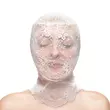 Csipke maszk Fetish & fashion - lace hood - white - alternate package fehér