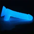 Világítós dildó tapadótalpas 7.0 lumino play silicone