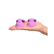 Vibrációs mellbimbószívó Vibrating nipple suck-hers purple