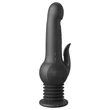 Forgó és fel-le mozgó letapasztható csiklóizgató vibrátor - Fetish Fantasy Series Pogo Thruster black