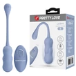 Távirányítós vibrációs  tojás Pretty love leshy blue
