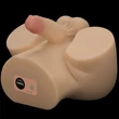 Torzó realisztikus vibrátorral Streetgirl's dual motor sensation pulse with dildo