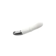 G-pontos vibrátor Titanz 7" silicone rechargeable vibrator in ivory white