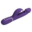 Csiklókaros nyelves vibrátor sötét lila - Pretty Love Kampas twinkled tenderness purple