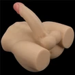 Férfi torzó dildóval Streetgirl's #14 with bendable dildo