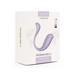 Applikációval vezérelhetó vibrációs tojás - Phoenix Neo 2 pastel lilac