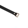 Fekete pántos szilikon szájpecek Black organosilicon ball gag