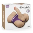 Torzó hajlítható dildóval Streetgirl's #15 with bendable dildo