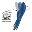 Satifyer Spinning rabbit 1vibrátor kék
