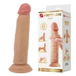 Letapasztható csúszóbőrös dildó Pretty love keon flesh