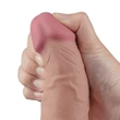 Realisztikus vibrátor 9.5" real softee rechargeable vibrating dildo(flesh)