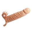 Péniszhosszabbító vibrátoros Pretty love penis sleeve connor