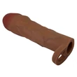 Péniszhosszabbító köpeny +5 cm Pretty Love Hani brown