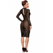 Szexi ruha Classic dress made of elastic tulle - l