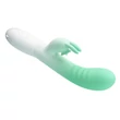 Csiklókaros nyuszi vibrátor Pretty Love Cerberus green/white